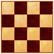 A 4x4 array (part of chessboard)