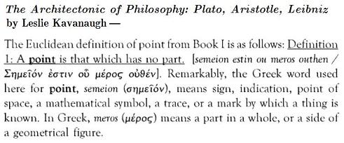 Image-- Euclid's definition of 'point'